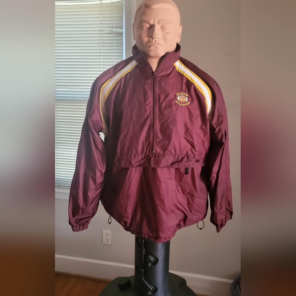 Eastman XXL Dixon Bulldogs Windbreaker with Zipped Pockets